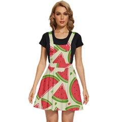 Cute Watermelon Seamless Pattern Apron Dress by Simbadda