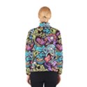 Zombie Heads Pattern Women s Bomber Jacket View2