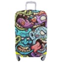 Zombie Heads Pattern Luggage Cover (Medium) View1