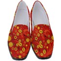 Seamless Pattern Slavic Folk Style Women s Classic Loafer Heels View1