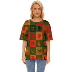 Space Pattern Multicolour Oversized Basic Tee by Simbadda