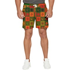 Space Pattern Multicolour Men s Runner Shorts by Simbadda