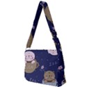 Cute Kittens Sleep Sweetly Mugs Full Print Messenger Bag (S) View2