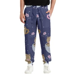 Cute Kittens Sleep Sweetly Mugs Men s Elastic Waist Pants by Simbadda