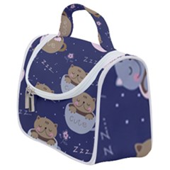 Cute Kittens Sleep Sweetly Mugs Satchel Handbag by Simbadda