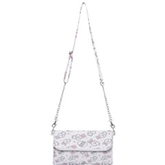 Cute Pattern With Easter Bunny Egg Mini Crossbody Handbag by Simbadda