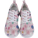 Cute Bunnies Easter Eggs Seamless Pattern Men s Lightweight Sports Shoes View1