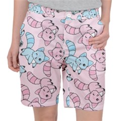 Children Pattern Design Women s Pocket Shorts by Simbadda