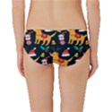 Funny Christmas Pattern Background Classic Bikini Bottoms View2