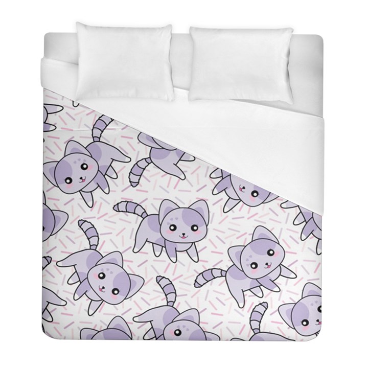 Cats Pattern Design Duvet Cover (Full/ Double Size)