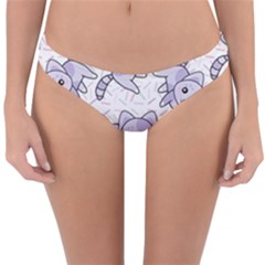 Cats Pattern Design Reversible Hipster Bikini Bottoms by Simbadda