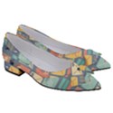 Pattern Postal Stationery Women s Bow Heels View3