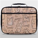 Cat Background Full Print Lunch Bag View1