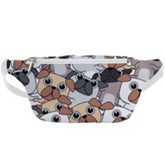 Many Dogs Pattern Waist Bag  by Simbadda