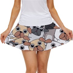 Many Dogs Pattern Women s Skort by Simbadda