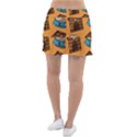 Pet House Bowl Food Seamless Pattern Classic Tennis Skirt View2