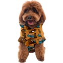 Pet House Bowl Food Seamless Pattern Dog Coat View1