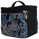 Dogs Seamless Pattern Make Up Travel Bag (Big) View2