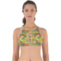 Seamless Pattern With Doodle Bunny Perfectly Cut Out Bikini Top View1