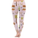 Cute Tiger Car Safari Seamless Pattern Classic Winter Leggings View4