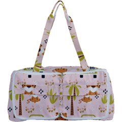 Cute Tiger Car Safari Seamless Pattern Multi Function Bag by Simbadda