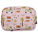 Cute Tiger Car Safari Seamless Pattern Make Up Pouch (Small) View2