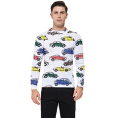 Cars Pattern Men s Long Sleeve Rash Guard by Simbadda