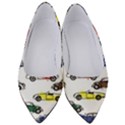 Cars Pattern Women s Low Heels View1