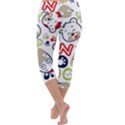 Animals Pattern Capri Yoga Leggings View4