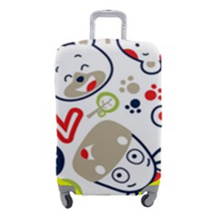 Animals Pattern Luggage Cover (small) by Simbadda