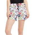 Animals Pattern Women s Runner Shorts View1