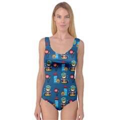 Racing-car-printing-set-cartoon-vector-pattern Princess Tank Leotard  by Simbadda