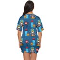 Racing-car-printing-set-cartoon-vector-pattern Just Threw It On Dress View4