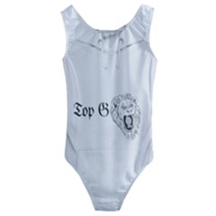 (2)DX hoodie  Kids  Cut-Out Back One Piece Swimsuit