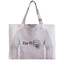 (2)dx Hoodie  Zipper Mini Tote Bag by Alldesigners