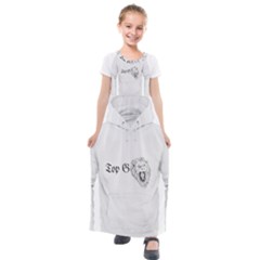 (2)dx Hoodie  Kids  Short Sleeve Maxi Dress by Alldesigners