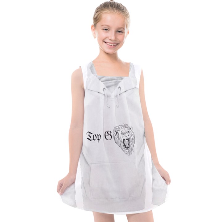 (2)DX hoodie  Kids  Cross Back Dress