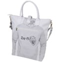 (2)DX hoodie  Buckle Top Tote Bag View2