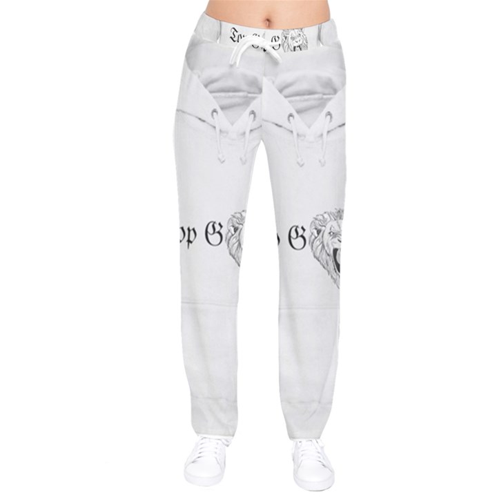 (2)DX hoodie  Women Velvet Drawstring Pants