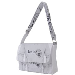 (2)dx Hoodie  Full Print Messenger Bag (l)