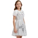 (2)DX hoodie  Kids  Bow Tie Puff Sleeve Dress View2