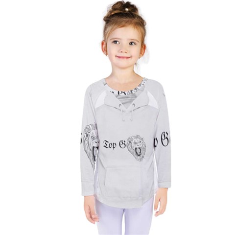 (2)dx Hoodie Kids  Long Sleeve Tee by Alldesigners