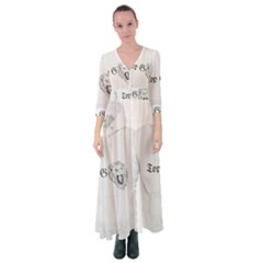 (2)dx Hoodie Button Up Maxi Dress by Alldesigners