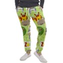 Funny Animals Cartoon Men s Jogger Sweatpants View1