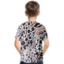 Mix Animal Skin Prints Seamless Pattern Vector Kids  Cotton Tee View2