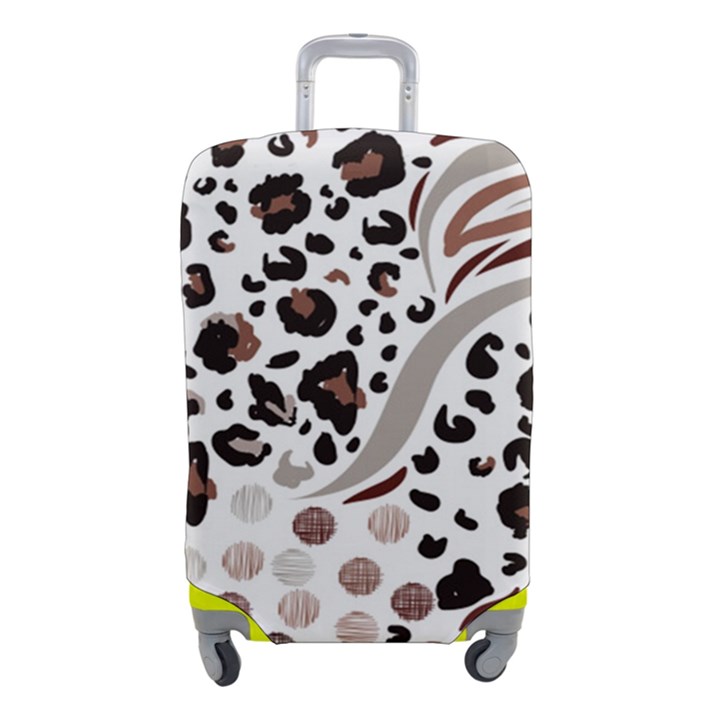 Mix Animal Skin Prints Seamless Pattern Vector Luggage Cover (Small)