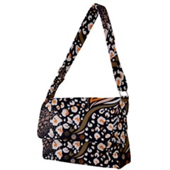 Trendy Mix Animal Skin Prints Full Print Messenger Bag (l) by Simbadda