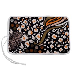 Trendy Mix Animal Skin Prints Pen Storage Case (l) by Simbadda