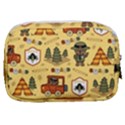 Seamless Pattern Funny Ranger Cartoon Make Up Pouch (Small) View2