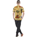 Seamless Pattern Funny Ranger Cartoon Men s Polo Tee View2